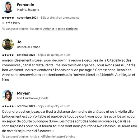 La Maison Auguste - Vue Imprenable Sur La Cite Carcassonne